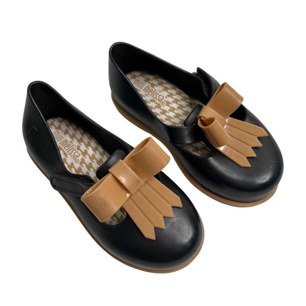 Mini Melissa Toddler Girls Classic Baby II Shoes Size 8 USA Jelly Flats